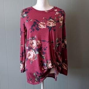 Long Sleeve Floral Top